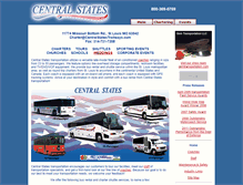 Tablet Screenshot of centralstatestrailways.com